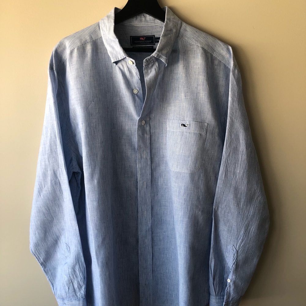 Vineyard Vines Linen Tucker Shirt